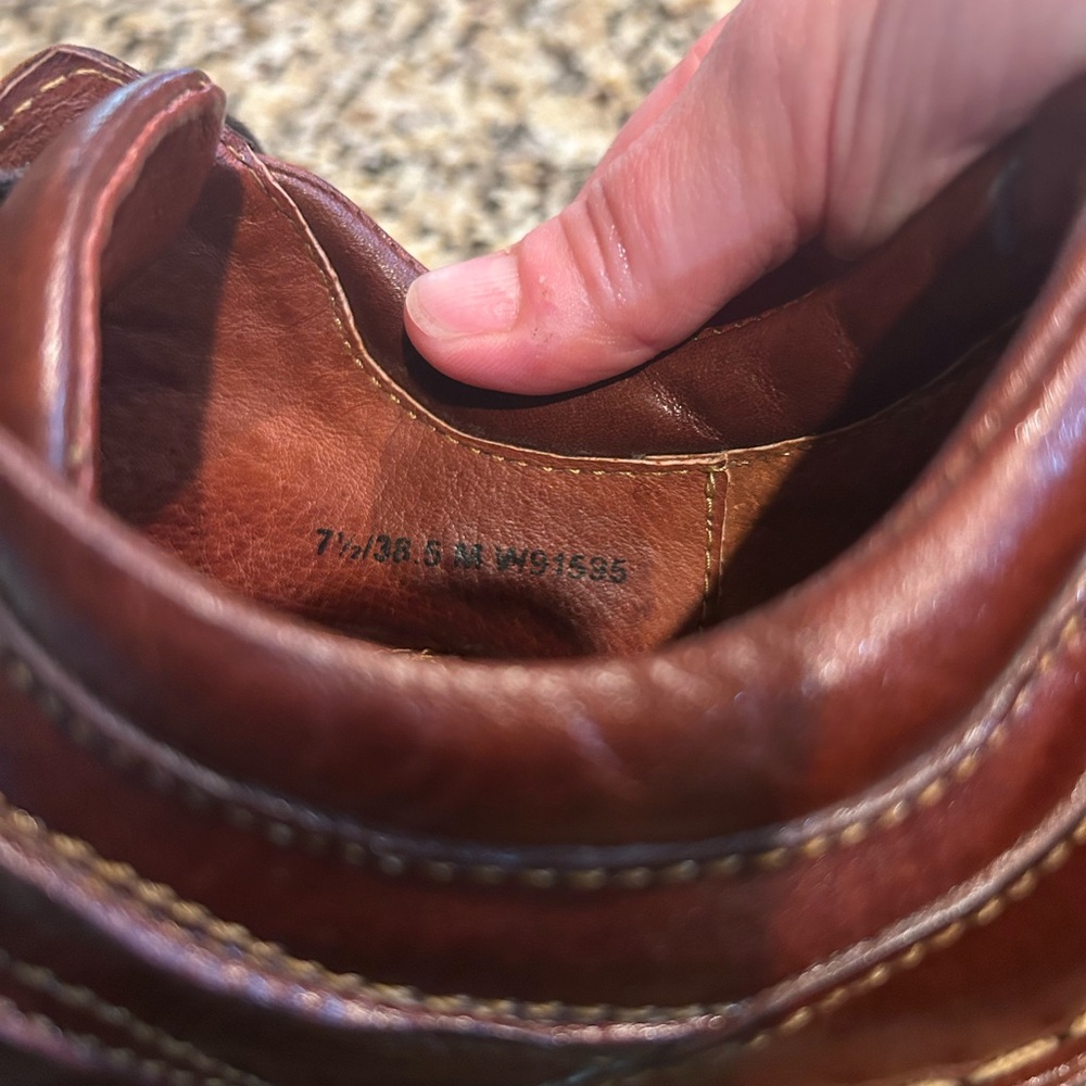 Born women’s  Casual Leather Lace-Up Shoes - Brown 7.5 - Picture 6 of 6